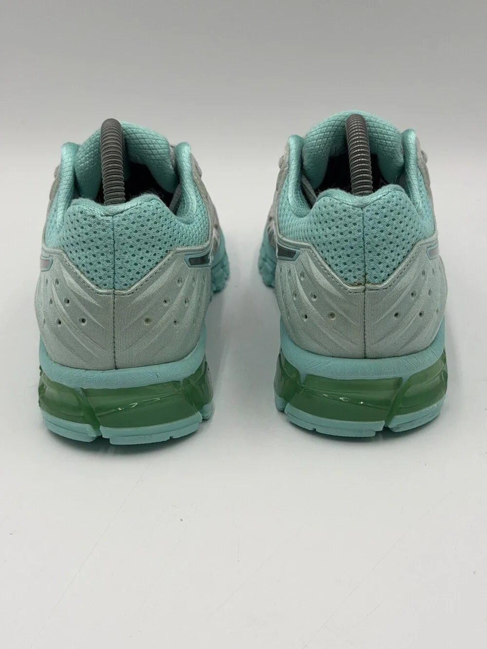 ASICS Gel Quantum 180 Women’s Size 8 Grey Aruba Blue Running Shoes